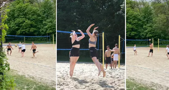 Beachvolley På Hoejskole