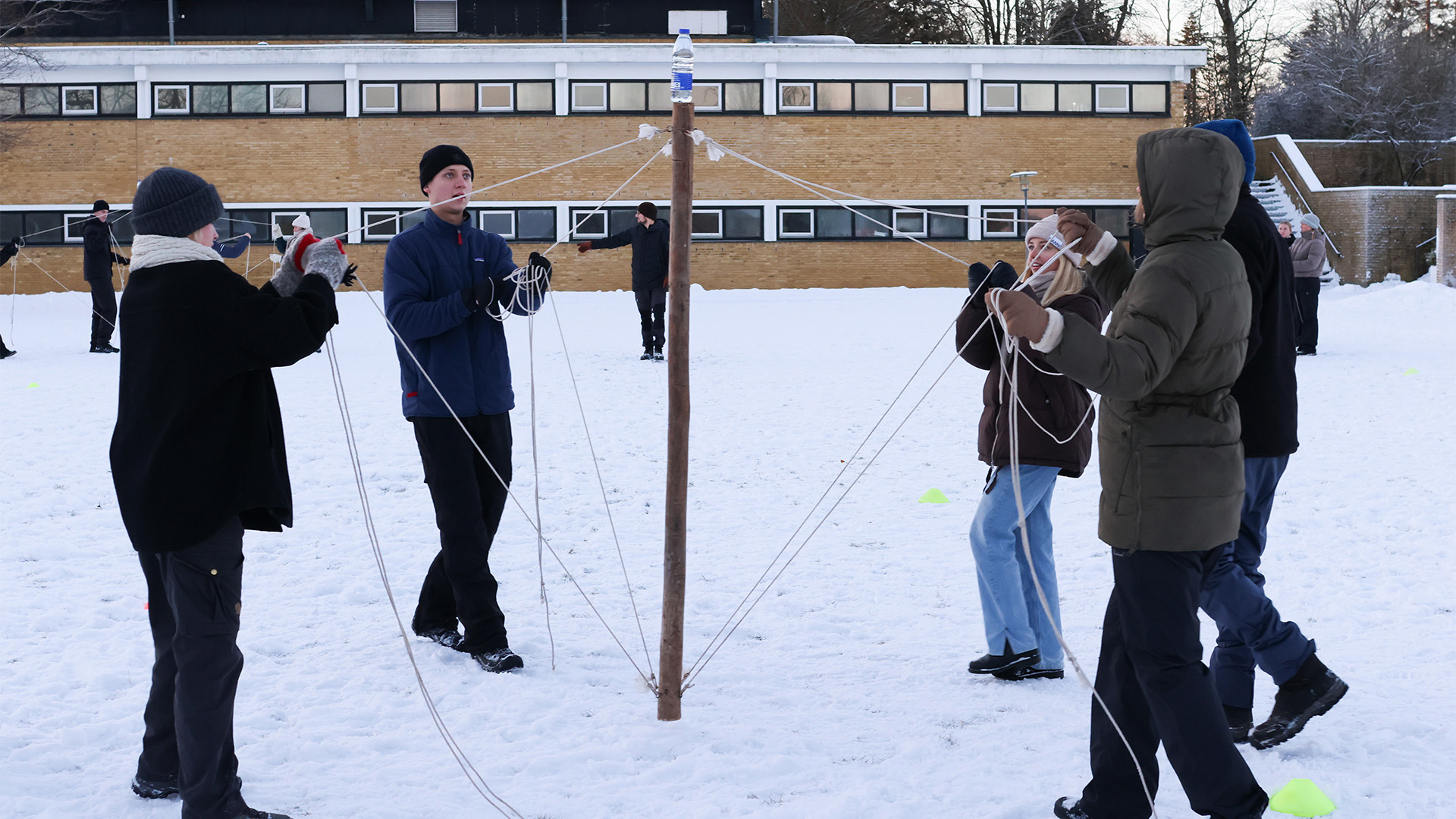 1920X1080 Tons Og Teambuilding Sne Vinter